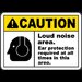 Ear Protection Required Sign